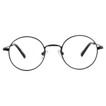 SHINU Елегантен стил метални очила в кръгла рамка със защита от Син лъч Очила по рецепта Прогресивно мультифокальные Лещи glasses3color 1