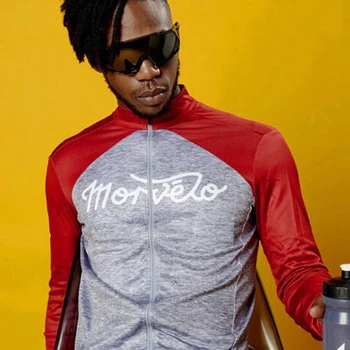 MORVELO 2023 Пролетно велосипедна дрехи с дълъг ръкав велосипедна фланелка Цветна пътна мотор състезателна облекло Спортна риза Camisa de ciclismo 1
