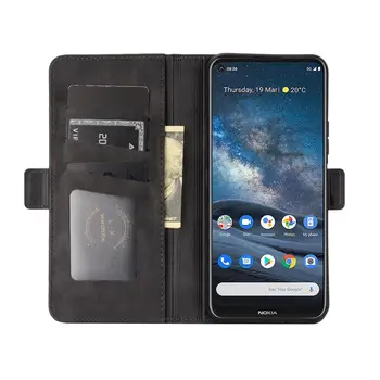 Калъф За Nokia 8.3 5G Кожен Портфейл флип-надолу Капачката Ретро чанта за Носене на Магнит За Телефон Nokia 8.3 5g Чанта за мобилен телефон 1