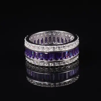Купи онлайн Истински S925 сребро 2 карата диамант обица за жени пно Mujer Oreja произход диамантена скъпоценен камък бижута обици / Изискани бижута ~ www.intersum.fi 11