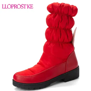 Lloprost ke/Дамски зимни обувки на топло меху, размер 43, директна доставка, дамски обувки, ежедневни водоустойчив нескользящая обувки, дамски зимни обувки 1