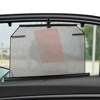 Сенника На Задното стъкло Универсални автомобилни Прозоречни екрани, Покривала са Подходящи За повечето автомобили Выдвижное Дышащее Задното Странично Автомобилно прозорец 1