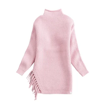 2018 нови модни пуловери за момичета дълги стилни детски пуловери от 4 до 10 години детски пуловер C2010 1