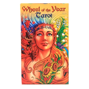 Колелото на годината Карти Таро Карти на Испански Светилището на Гадателство и Предсказания игра на Карти 1