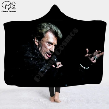 Джони Холидей Одеало с качулка 3D пълен принт Носимое Одеяло За възрастни мъже жени Флисовое Одеяло стил-3