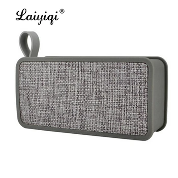 Laiyiqi най-новата тъкан изкуство безжична Bluetooth високоговорител квадратен тухла преносима писалка бас радио caixa de som alto falante c4 dia 1