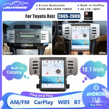За Toyota Reiz Mark X 2005 2006-2009 Android 11,0 Авто Радио DVD Мултимедиен Плейър Авторадио Стерео Автоматична Навигация GPS