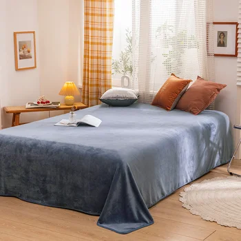 Купи онлайн Вълна точков модел обикновен климатик одеяло купчина вязаное одеяло спалня хол разтегателен одеяло / Спално бельо ~ www.intersum.fi 11