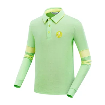 TTYGJ есенно-зимни детски дрехи за голф, детска риза поло с дълъг ръкав, мъжки и дамски спортна риза за бадминтон 2