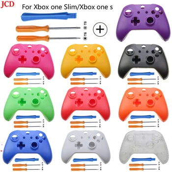JCD 1 Комплект Пълен Комплект Сменяеми Корпус Калъф За Xbox One Тънък Контролер Потребителски Седалките За безжичен Xbox One S И бутони 2