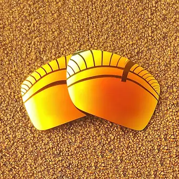 Оранжево-Червени Slr и Бронзово-Златните Огледално Поляризирани Сменяеми Лещи за Big Тако Frame 100% UVA и UVB 2