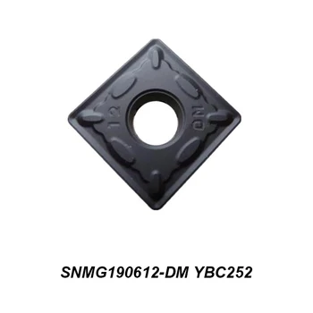 Оригинален SNMG 190612-DM SNMG190612-DM YBC151 YBC152 YBC252 YBC351 YBM151 YBM251 Струг инструмент с твердосплавными плочи с ЦПУ 10 бр./лот 2