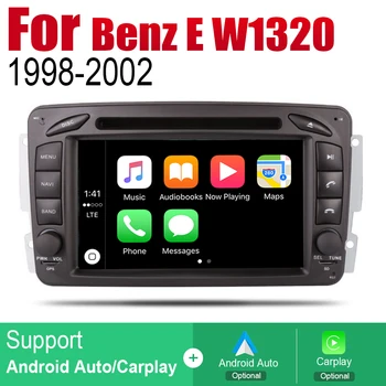 Android 2 Din Авто Радио DVD За Mercedes Benz E W1320 1998 ~ 2002 NTG Автомобилен Мултимедиен Плейър GPS Навигационна Система, Стерео Радио 2