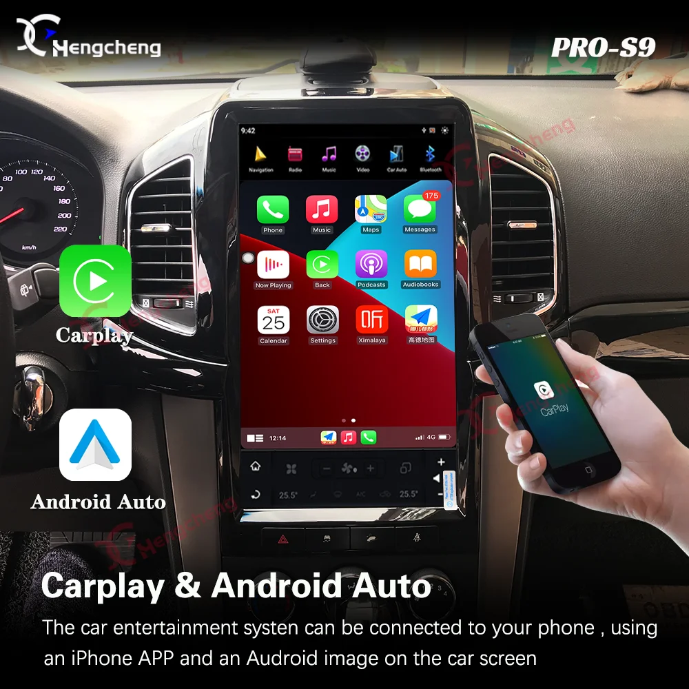 13,6 см За Chevrolet Captiva 2013 2014-2017 Автомобилен Мултимедиен Плейър GPS Навигация Радио Android 11 8 core 8 + 128 Г Carplay Изображение 3