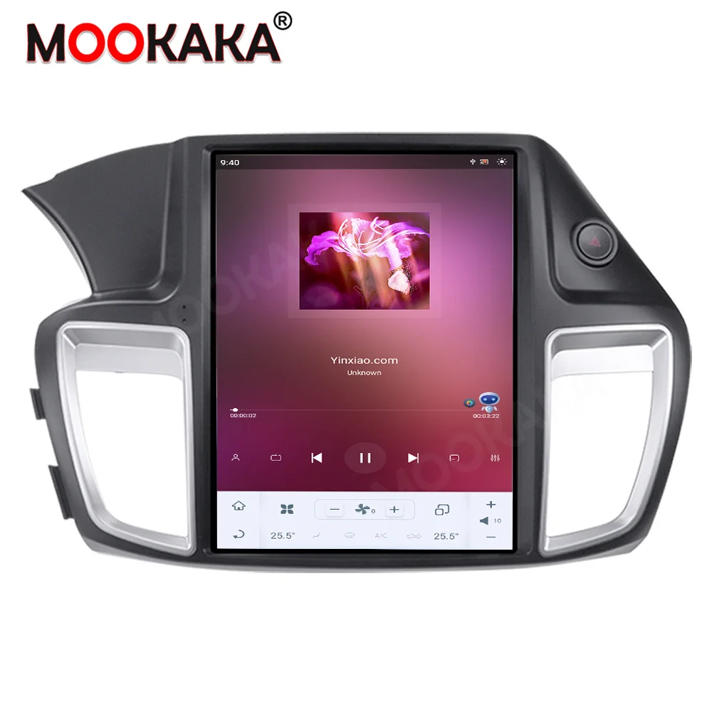 Android 11 128 GB Автомобилен Мултимедиен Плейър GPS Навигация За Honda Accord 9 2012-2017 Tesla Стил Аудио Авто Радио Стерео Главното Устройство Изображение 3