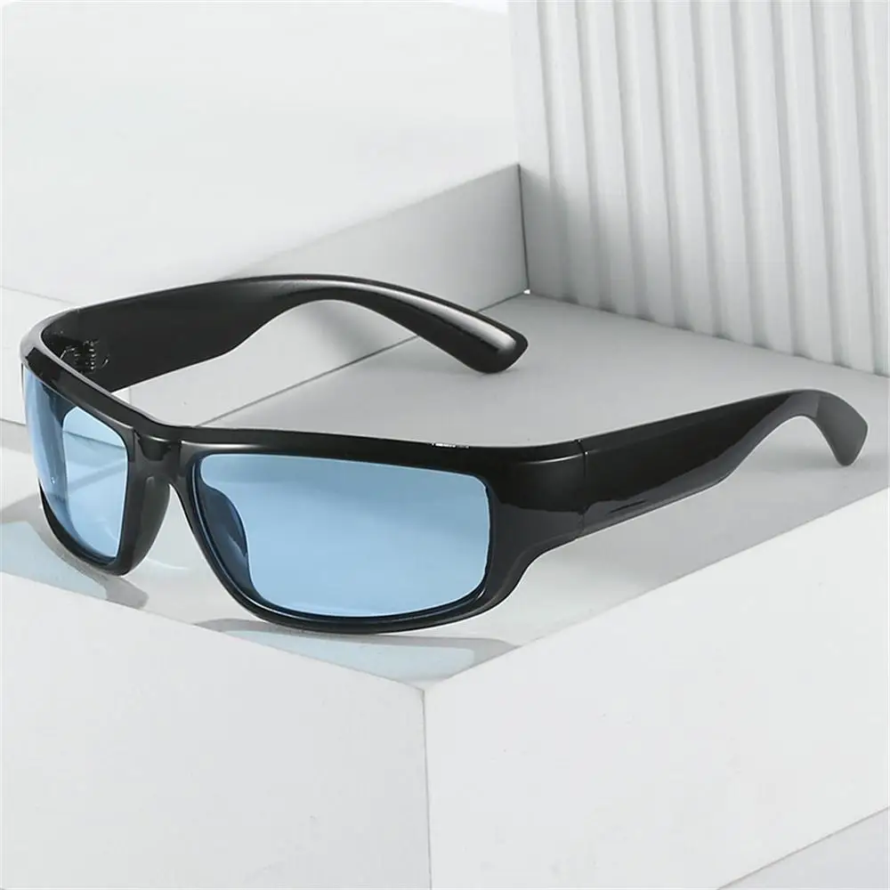 UV400 Steampunk Колоездене Спорт Y2K Слънчеви Очила Мъжки Нюанси Дамски Слънчеви Очила Пънк Очила Изображение 2
