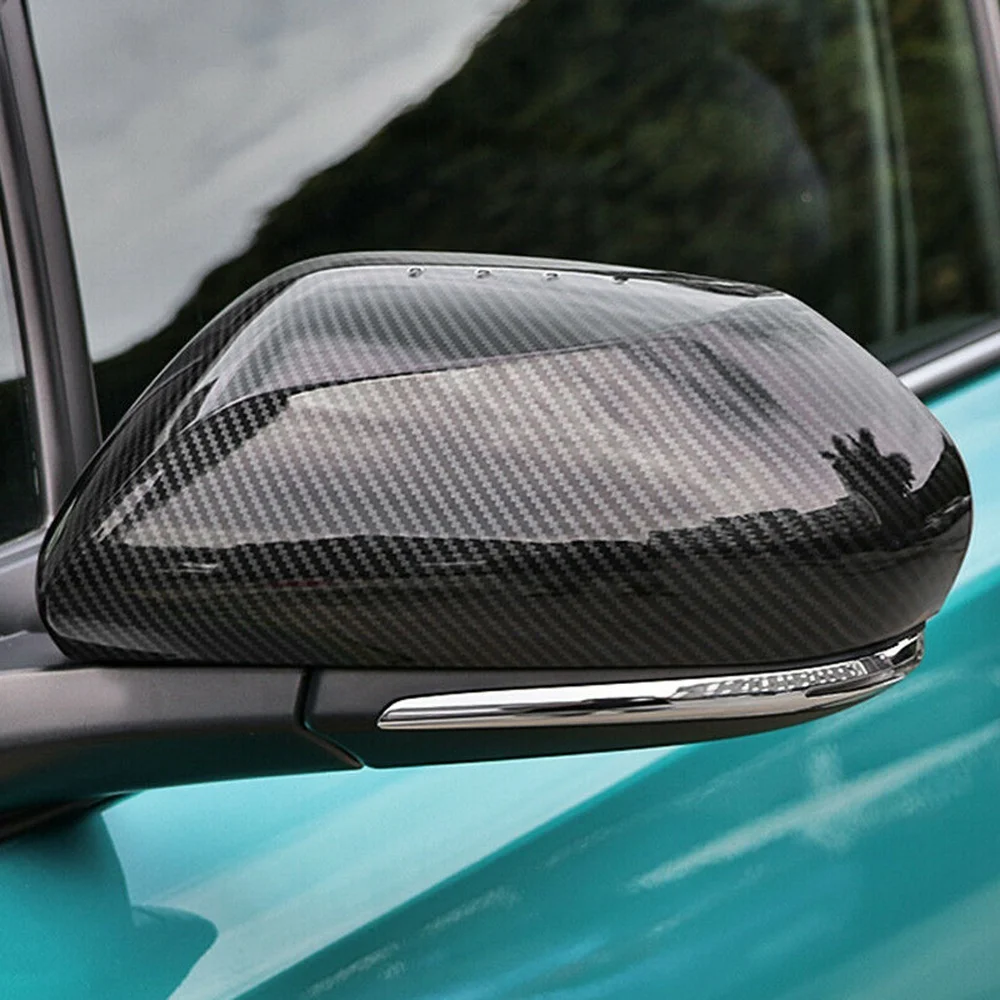 Автомобилна Тампон на Странично Огледало за Обратно виждане, изработени от Въглеродни Влакна за Toyota C-HR CHR 2016 2017 2018 Изображение 3