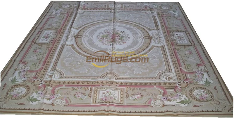 големи дебели килими обюссон килим с кръстопът за бродирани китайски вълнени килими египетски килим подплата стаен килим Изображение 2