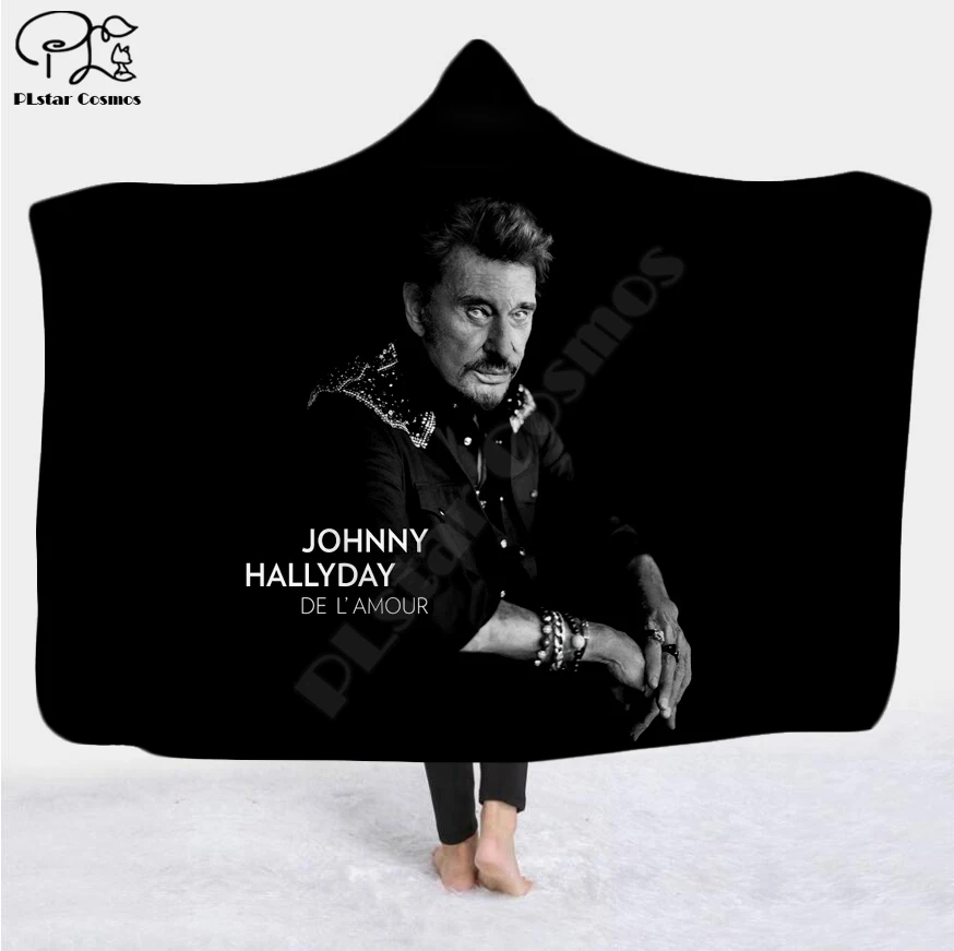 Джони Холидей Одеало с качулка 3D пълен принт Носимое Одеяло За възрастни мъже жени Флисовое Одеяло стил-3 Изображение 2