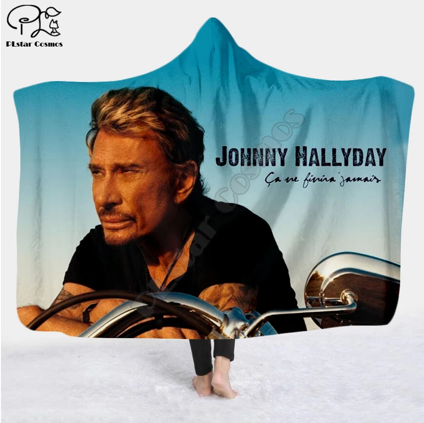 Джони Холидей Одеало с качулка 3D пълен принт Носимое Одеяло За възрастни мъже жени Флисовое Одеяло стил-3 Изображение 5