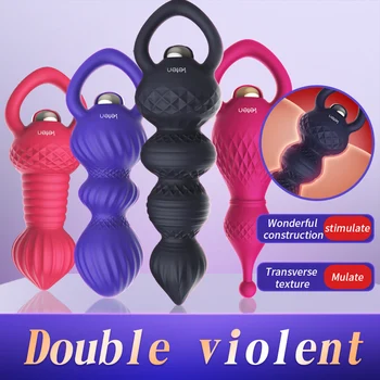 Купи онлайн Ikoky петел пръстен секс играчки за мъже забавяне на еякулацията Tpe вибрираща симулатор за пениса, мъжки мастурбация / Секс-играчки ~ www.intersum.fi 11