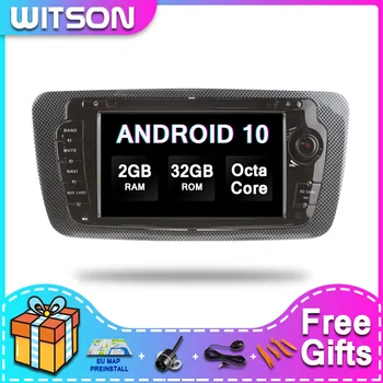 WITSON ANDROID 10,0 Android Автомобилна Мултимедийна Система За Seat ibiza 2009 2010 2011 2012 2013 4 GB 64 GB универсален Android кола dvd 1