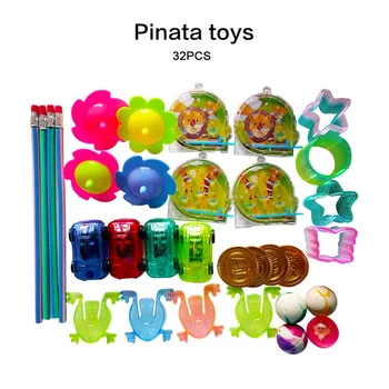 Разнообразни Pinata пълнител Подаръци Персонал играчки конфети, бонбони Вечерни Украса Полза Подарък за дете е детска Игра Карнавал Награда на Goodie 1