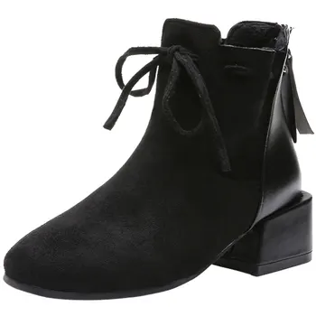 Купи онлайн Almudena/ цветни ботуши до средата на прасците с бродирани нитове, модел обувки на висок ток в ретро стил, най-новият модел обувки от телешка кожа, бродирани с мъниста / Дамски ботуши ~ www.intersum.fi 11