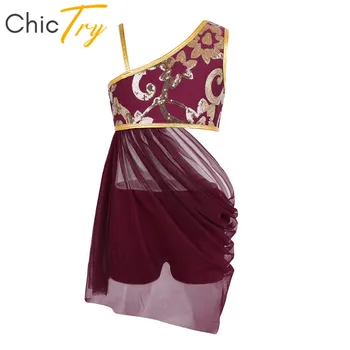 Купи онлайн 2022 костюм за латино танци, детски танцов за момичета, принцеса рокля с открити рамене, бална рокля за бала, испанци рокля Dnv15883 / Облекло за сцена и танци ~ www.intersum.fi 11