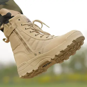 Автентични военни военни мъжки спортни обувки със специално предназначение, тактически ултра пролетните и есенните улични катерене обувки за пустинята