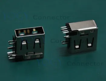 (20 бр. / лот) USB Конектор-конектор странично вид, обикновено използван в корпуса микрокомпютър 2