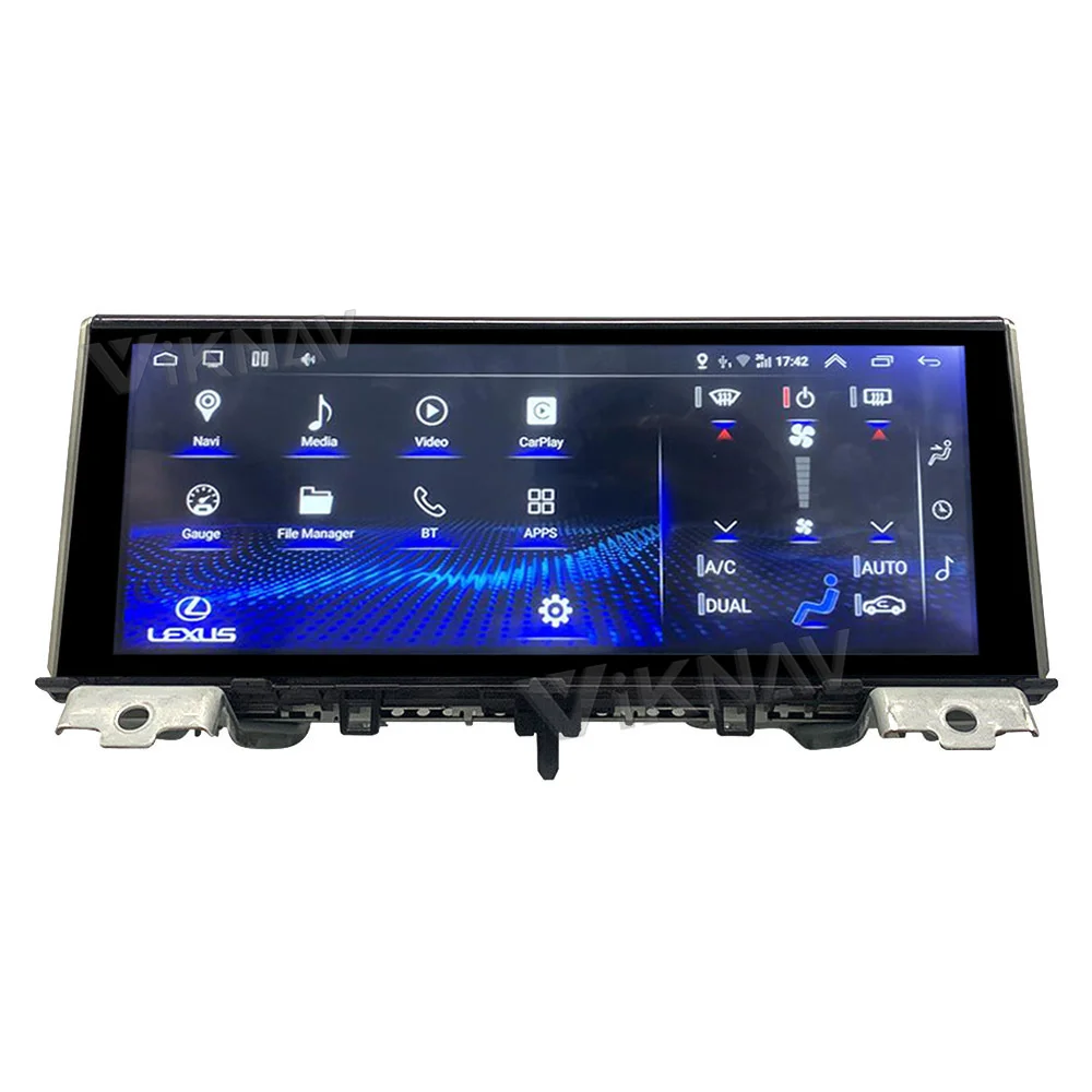 12,3-ИНЧОВ Android Автомагнитола За Lexus LX570 2015-2021 GPS Навигация DVD Мултимедийна Система WIFI главното устройство стерео приемник Изображение 2