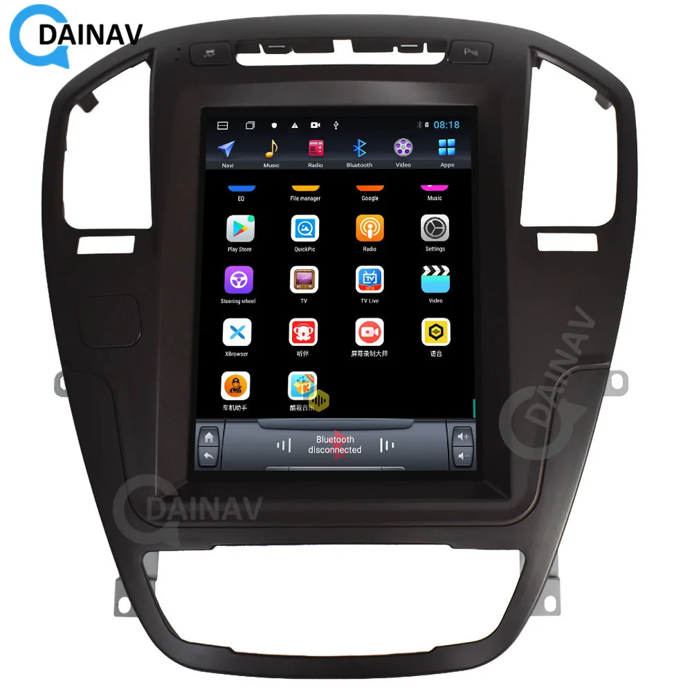 Автомобилен GPS навигатор ЗА-Buick Regal 2009-2013 авто радио, мултимедиен плеър, стерео 10,4-инчов сензорен екран авторадио DVD-плейър Изображение 3