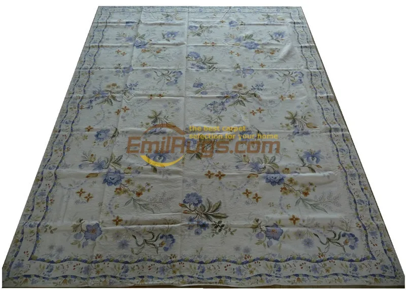 големи дебели килими обюссон килим с кръстопът за бродирани китайски вълнени килими египетски килим подплата стаен килим Изображение 3