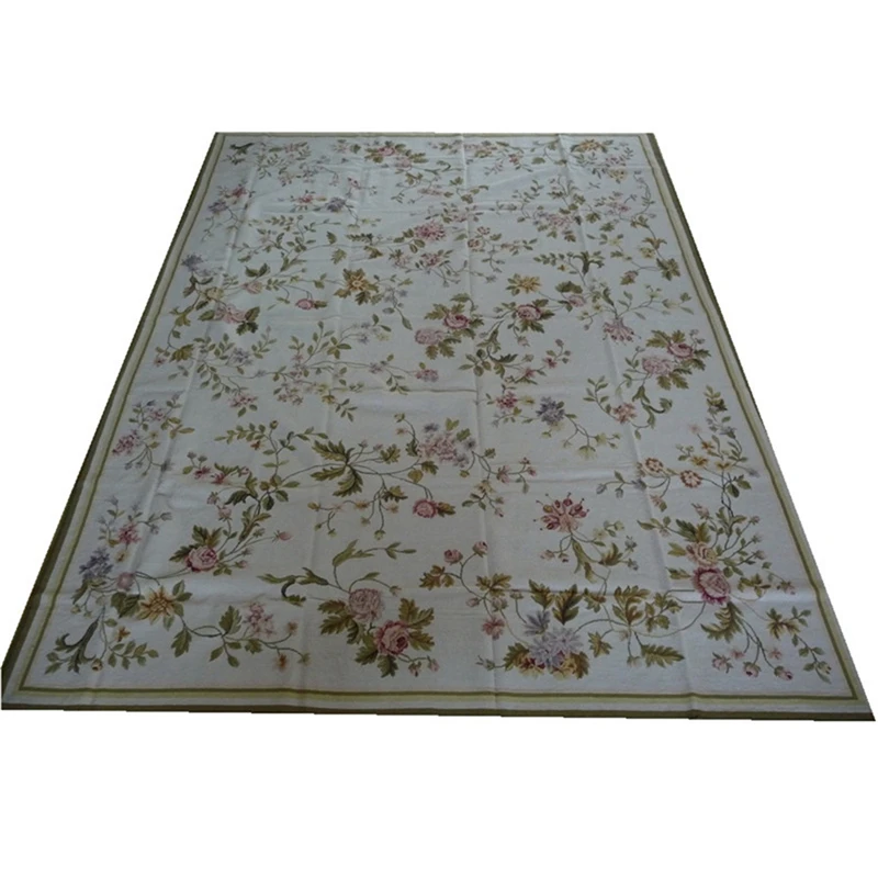 големи дебели килими обюссон килим с кръстопът за бродирани китайски вълнени килими египетски килим подплата стаен килим Изображение 5