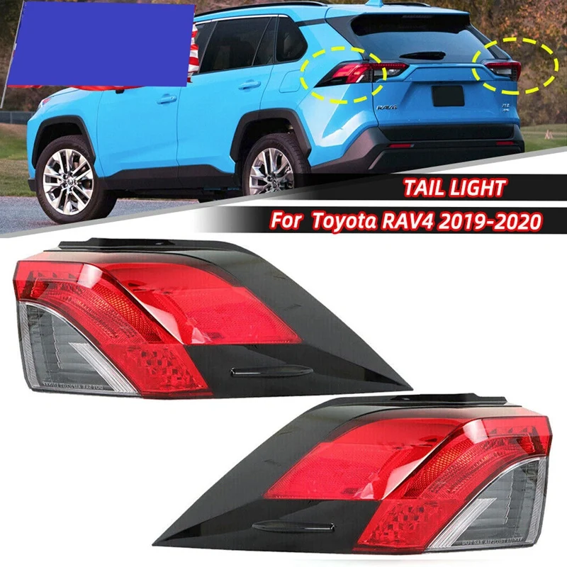 Задна Светлина за Обратно виждане Фенер Пътник колата е Открит Спирачен Задна Светлина За Toyota RAV4 2019-2021 Изображение 1